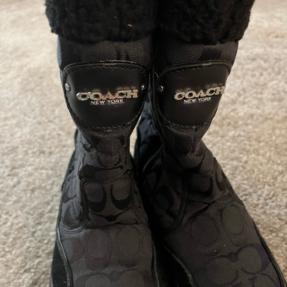 Coach winter boots